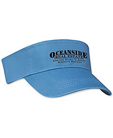 Business Caps and Hats: Cotton Twill Visor